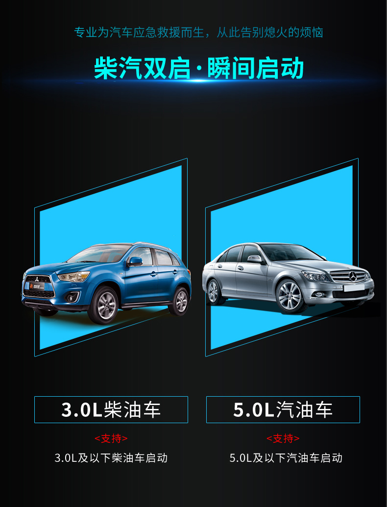 k8凯发A30汽车应急启动电源